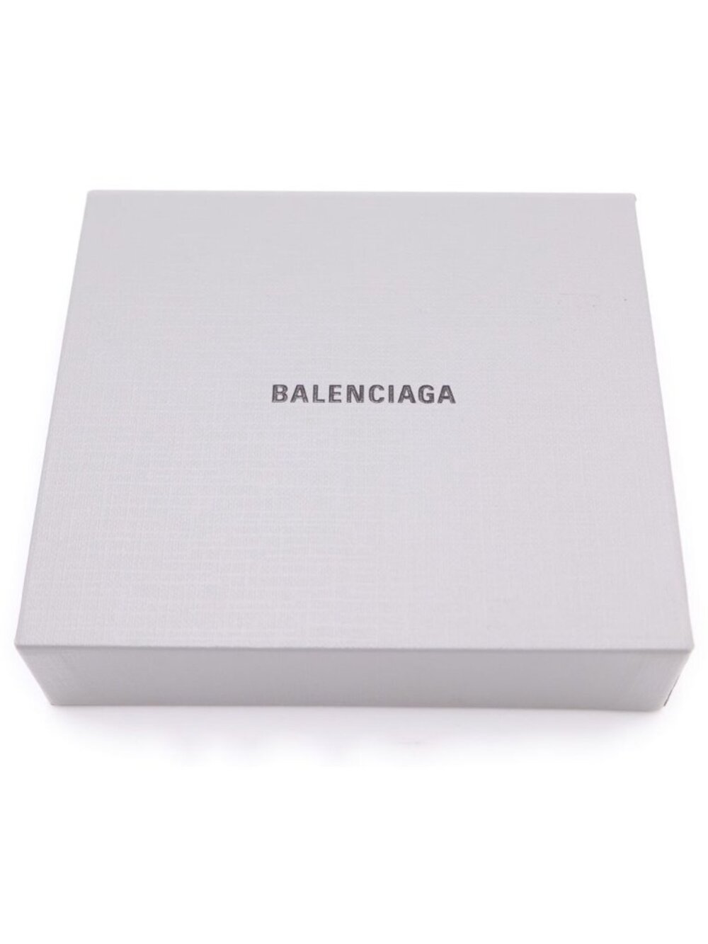 Balenciaga Cagole Square Fold Wallet Black - Picture 6 of 6